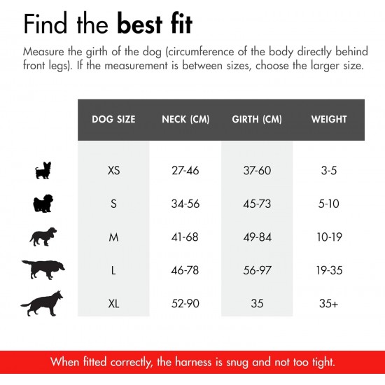 EzyDog Classic Chest Plate Harness, 2X-Large, Black EzyDog Classic Chest Plate Harness, 2X-Large, Black