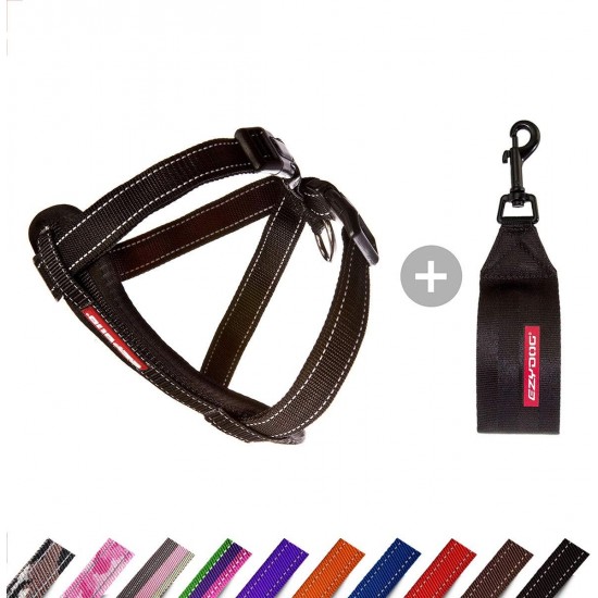 EzyDog Classic Chest Plate Harness, 2X-Large, Black EzyDog Classic Chest Plate Harness, 2X-Large, Black
