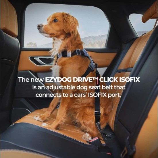 Ezydog - Click Dog Seat Belt Isofix M - (605.0744) Ezydog - Click Dog Seat Belt Isofix M - (605.0744)