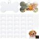 FAURAPMNG 30 Pieces Sublimation Aluminum Dog Tags Blank Dog Bone Sublimation Stamp Tag with 20 Rings and Double Sided Transfer Tags for DIY Dogs Pets Name Tag FAURAPMNG 30 Pieces Sublimation Aluminum Dog Tags Blank Dog Bone Sublimation Stamp Tag with 20 Rings and Double Sided Transfer Tags for DIY Dogs Pets Name Tag