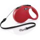 FLEXI New Comfort Retractable Dog Leash (Band), Ergonomic, Durable and Tangle-Free, for Dogs up to 15 kg, 4.8 metres, Small, Grey/Black