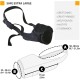 Ferplast 75581917 Adjustable Padded Muzzle Safe Small A: 9.5 cm B: 14-20 cm C: 30-37 cm Black Ferplast 75581917 Adjustable Padded Muzzle Safe Small A: 9.5 cm B: 14-20 cm C: 30-37 cm Black