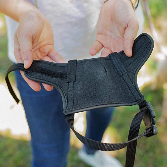 Ferplast 75581917 Adjustable Padded Muzzle Safe Small A: 9.5 cm B: 14-20 cm C: 30-37 cm Black Ferplast 75581917 Adjustable Padded Muzzle Safe Small A: 9.5 cm B: 14-20 cm C: 30-37 cm Black