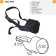 Ferplast 75581917 Adjustable Padded Muzzle Safe Small A: 9.5 cm B: 14-20 cm C: 30-37 cm Black Ferplast 75581917 Adjustable Padded Muzzle Safe Small A: 9.5 cm B: 14-20 cm C: 30-37 cm Black