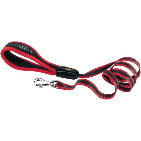 Ferplast ERGOCOMFORT GM25/55 kurze Hundeleine aus Nylon, ergonomischer Griff, weiche Polsterung, Länge 55 cm x 2,5 cm, Silber Ferplast ERGOCOMFORT GM25/55 kurze Hundeleine aus Nylon, ergonomischer Griff, weiche Polsterung, Länge 55 cm x 2,5 cm, Silber