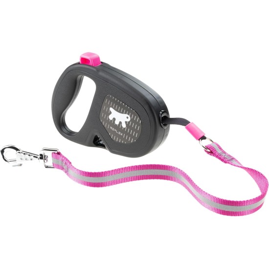 Ferplast Flippy ONE Reflex Reflective Dog Lead for Large Dogs up to 50 kg Extendable Webbing Max 5 m Single Button for Locking and Unlocking Green Ferplast Flippy ONE Reflex Reflective Dog Lead for Large Dogs up to 50 kg Extendable Webbing Max 5 m Single Button for Locking and Unlocking Green