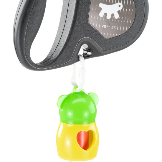 Ferplast Flippy ONE Reflex Reflective Dog Lead for Large Dogs up to 50 kg Extendable Webbing Max 5 m Single Button for Locking and Unlocking Green Ferplast Flippy ONE Reflex Reflective Dog Lead for Large Dogs up to 50 kg Extendable Webbing Max 5 m Single Button for Locking and Unlocking Green