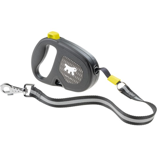 Ferplast Flippy ONE Reflex Reflective Dog Lead for Large Dogs up to 50 kg Extendable Webbing Max 5 m Single Button for Locking and Unlocking Green Ferplast Flippy ONE Reflex Reflective Dog Lead for Large Dogs up to 50 kg Extendable Webbing Max 5 m Single Button for Locking and Unlocking Green