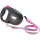 Ferplast Flippy ONE Reflex Reflective Dog Lead for Small Dogs up to 12 kg Extendable Cord Max 4.5 m Single Button for Locking and Unlocking Yellow Ferplast Flippy ONE Reflex Reflective Dog Lead for Small Dogs up to 12 kg Extendable Cord Max 4.5 m Single Button for Locking and Unlocking Yellow