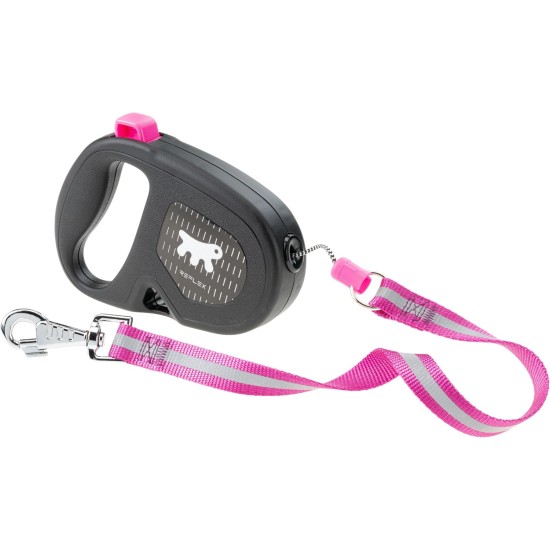 Ferplast Flippy ONE Reflex Reflective Dog Lead for Small Dogs up to 12 kg Extendable Cord Max 4.5 m Single Button for Locking and Unlocking Yellow Ferplast Flippy ONE Reflex Reflective Dog Lead for Small Dogs up to 12 kg Extendable Cord Max 4.5 m Single Button for Locking and Unlocking Yellow