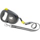 Ferplast Flippy ONE Reflex Reflective Dog Lead for Small Dogs up to 12 kg Extendable Cord Max 4.5 m Single Button for Locking and Unlocking Yellow Ferplast Flippy ONE Reflex Reflective Dog Lead for Small Dogs up to 12 kg Extendable Cord Max 4.5 m Single Button for Locking and Unlocking Yellow