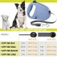 Ferplast Flippy ONE Reflex Reflective Dog Lead for Small Dogs up to 15 kg Extendable Webbing Max 4 m Single Lock and Release Button Purple Ferplast Flippy ONE Reflex Reflective Dog Lead for Small Dogs up to 15 kg Extendable Webbing Max 4 m Single Lock and Release Button Purple