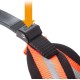 Ferplast Harness for Medium Dogs AGILA Reflex 6 Dog Harness with Soft Padding, Quick Release and Attachment System, Chest Circumference 50-58 cm, Orange