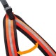 Ferplast Harness for Medium Dogs AGILA Reflex 6 Dog Harness with Soft Padding, Quick Release and Attachment System, Chest Circumference 50-58 cm, Orange
