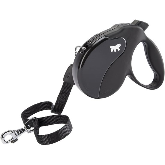 Ferplast Hundeleine AMIGO MINI, Rollleine kleine Hunde bis 12 kg. Schnur max. 3 m. Einzelne Verriegelungs- und Entriegelungstaste, schwarz, schwarze Abdeckung Ferplast Hundeleine AMIGO MINI, Rollleine kleine Hunde bis 12 kg. Schnur max. 3 m. Einzelne Verriegelungs- und Entriegelungstaste, schwarz, schwarze Abdeckung