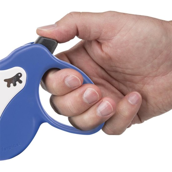 Ferplast Hundeleine AMIGO MINI, Rollleine kleine Hunde bis 12 kg. Schnur max. 3 m. Einzelne Verriegelungs- und Entriegelungstaste, schwarz, schwarze Abdeckung Ferplast Hundeleine AMIGO MINI, Rollleine kleine Hunde bis 12 kg. Schnur max. 3 m. Einzelne Verriegelungs- und Entriegelungstaste, schwarz, schwarze Abdeckung