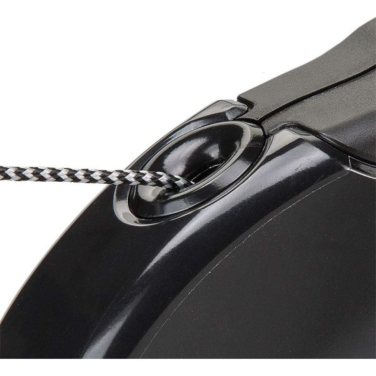 Ferplast Hundeleine AMIGO MINI, Rollleine kleine Hunde bis 12 kg. Schnur max. 3 m. Einzelne Verriegelungs- und Entriegelungstaste, schwarz, schwarze Abdeckung Ferplast Hundeleine AMIGO MINI, Rollleine kleine Hunde bis 12 kg. Schnur max. 3 m. Einzelne Verriegelungs- und Entriegelungstaste, schwarz, schwarze Abdeckung