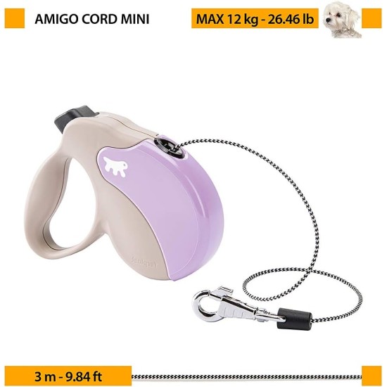 Ferplast Hundeleine AMIGO MINI, Rollleine kleine Hunde bis 12 kg. Schnur max. 3 m. Einzelne Verriegelungs- und Entriegelungstaste, schwarz, schwarze Abdeckung Ferplast Hundeleine AMIGO MINI, Rollleine kleine Hunde bis 12 kg. Schnur max. 3 m. Einzelne Verriegelungs- und Entriegelungstaste, schwarz, schwarze Abdeckung