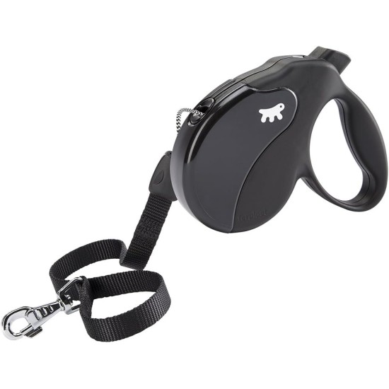 Ferplast Hundeleine AMIGO MINI, Rollleine kleine Hunde bis 12 kg. Schnur max. 3 m. Einzelne Verriegelungs- und Entriegelungstaste, schwarz, schwarze Abdeckung Ferplast Hundeleine AMIGO MINI, Rollleine kleine Hunde bis 12 kg. Schnur max. 3 m. Einzelne Verriegelungs- und Entriegelungstaste, schwarz, schwarze Abdeckung
