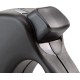 Ferplast Hundeleine AMIGO MINI, Rollleine kleine Hunde bis 12 kg. Schnur max. 3 m. Einzelne Verriegelungs- und Entriegelungstaste, schwarz, schwarze Abdeckung Ferplast Hundeleine AMIGO MINI, Rollleine kleine Hunde bis 12 kg. Schnur max. 3 m. Einzelne Verriegelungs- und Entriegelungstaste, schwarz, schwarze Abdeckung