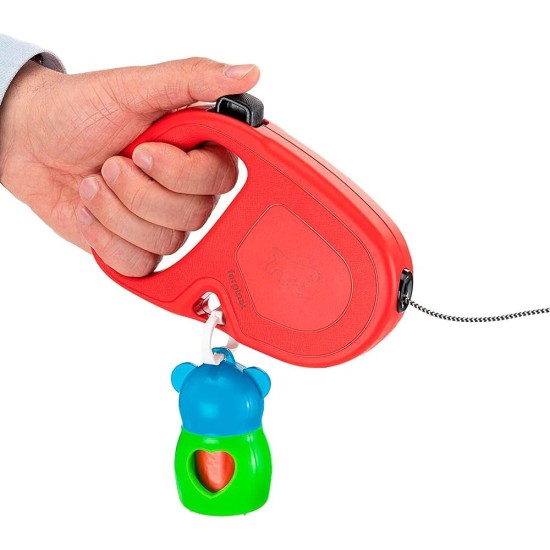 Ferplast Hundeleine FLIPPY ONE, Rollleine kleine Hunde bis 8 kg. Ausziehbare Schnur max. 3 m. Einzelner Verriegelungs- und Entriegelungsknopf, schwarz Ferplast Hundeleine FLIPPY ONE, Rollleine kleine Hunde bis 8 kg. Ausziehbare Schnur max. 3 m. Einzelner Verriegelungs- und Entriegelungsknopf, schwarz