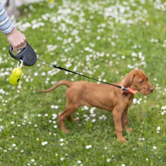 Ferplast Hundeleine FLIPPY ONE, Rollleine kleine Hunde bis 8 kg. Ausziehbare Schnur max. 3 m. Einzelner Verriegelungs- und Entriegelungsknopf, schwarz Ferplast Hundeleine FLIPPY ONE, Rollleine kleine Hunde bis 8 kg. Ausziehbare Schnur max. 3 m. Einzelner Verriegelungs- und Entriegelungsknopf, schwarz