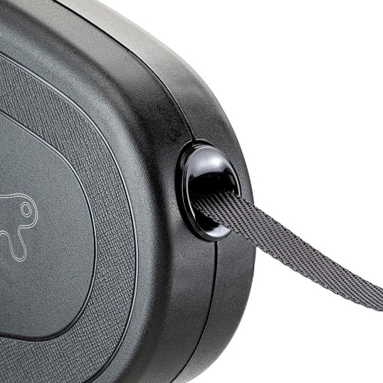 Ferplast Hundeleine FLIPPY ONE, Rollleine kleine Hunde bis 8 kg. Ausziehbare Schnur max. 3 m. Einzelner Verriegelungs- und Entriegelungsknopf, schwarz Ferplast Hundeleine FLIPPY ONE, Rollleine kleine Hunde bis 8 kg. Ausziehbare Schnur max. 3 m. Einzelner Verriegelungs- und Entriegelungsknopf, schwarz