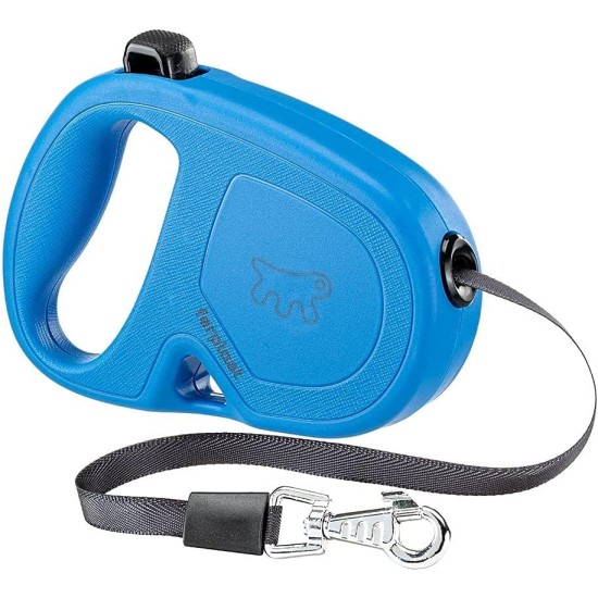 Ferplast Hundeleine FLIPPY ONE, Rollleine kleine Hunde bis 8 kg. Ausziehbare Schnur max. 3 m. Einzelner Verriegelungs- und Entriegelungsknopf, schwarz Ferplast Hundeleine FLIPPY ONE, Rollleine kleine Hunde bis 8 kg. Ausziehbare Schnur max. 3 m. Einzelner Verriegelungs- und Entriegelungsknopf, schwarz