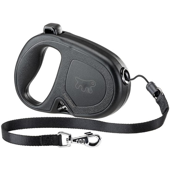 Ferplast Hundeleine FLIPPY ONE, Rollleine kleine Hunde bis 8 kg. Ausziehbare Schnur max. 3 m. Einzelner Verriegelungs- und Entriegelungsknopf, schwarz Ferplast Hundeleine FLIPPY ONE, Rollleine kleine Hunde bis 8 kg. Ausziehbare Schnur max. 3 m. Einzelner Verriegelungs- und Entriegelungsknopf, schwarz