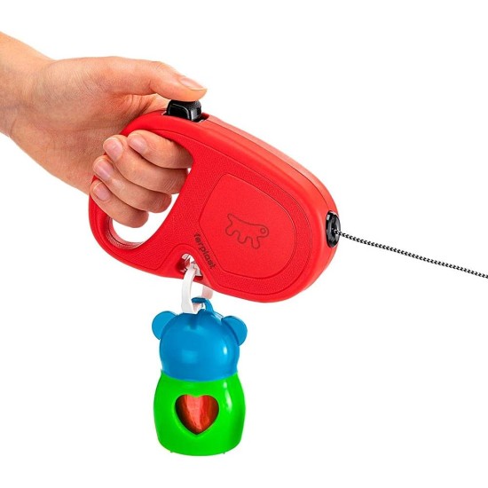 Ferplast Hundeleine FLIPPY ONE, Rollleine kleine Hunde bis 8 kg. Ausziehbare Schnur max. 3 m. Einzelner Verriegelungs- und Entriegelungsknopf, schwarz Ferplast Hundeleine FLIPPY ONE, Rollleine kleine Hunde bis 8 kg. Ausziehbare Schnur max. 3 m. Einzelner Verriegelungs- und Entriegelungsknopf, schwarz