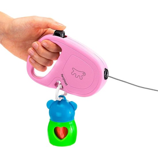 Ferplast Hundeleine FLIPPY ONE, Rollleine kleine Hunde bis 8 kg. Ausziehbare Schnur max. 3 m. Einzelner Verriegelungs- und Entriegelungsknopf, schwarz Ferplast Hundeleine FLIPPY ONE, Rollleine kleine Hunde bis 8 kg. Ausziehbare Schnur max. 3 m. Einzelner Verriegelungs- und Entriegelungsknopf, schwarz