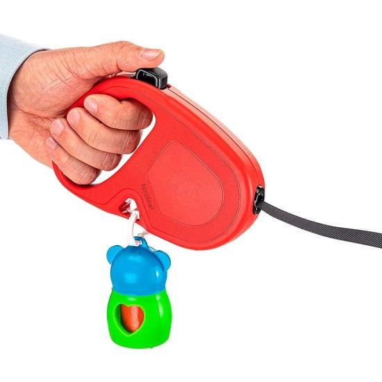 Ferplast Hundeleine FLIPPY ONE, Rollleine kleine Hunde bis 8 kg. Ausziehbare Schnur max. 3 m. Einzelner Verriegelungs- und Entriegelungsknopf, schwarz Ferplast Hundeleine FLIPPY ONE, Rollleine kleine Hunde bis 8 kg. Ausziehbare Schnur max. 3 m. Einzelner Verriegelungs- und Entriegelungsknopf, schwarz