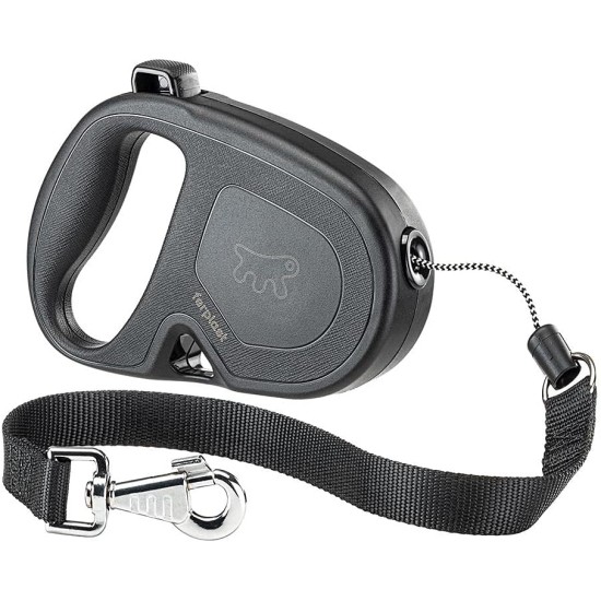 Ferplast Hundeleine FLIPPY ONE, Rollleine kleine Hunde bis 8 kg. Ausziehbare Schnur max. 3 m. Einzelner Verriegelungs- und Entriegelungsknopf, schwarz Ferplast Hundeleine FLIPPY ONE, Rollleine kleine Hunde bis 8 kg. Ausziehbare Schnur max. 3 m. Einzelner Verriegelungs- und Entriegelungsknopf, schwarz