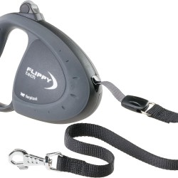 Ferplast Hundeleine FLIPPY TECH, Rollleine große Hunde bis 50 kg. Ausziehbares Gurtband max. 5 m. Einzelner Verriegelungs- und Entriegelungsknopf, schwarz Ferplast Hundeleine FLIPPY TECH, Rollleine große Hunde bis 50 kg. Ausziehbares Gurtband max. 5 m. Einzelner Verriegelungs- und Entriegelungsknopf, schwarz