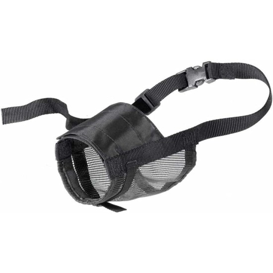 Ferplast Muzzle Nylon Mesh Adjustable Length Dog Sizes Ferplast Muzzle Net