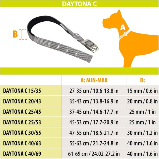 Ferplast Zgarda Daytona C 1.5X35 cm Rosu Ferplast Zgarda Daytona C 1.5X35 cm Rosu