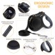 Fida Retractable Dog Leash, 16 ft Dog Walking Leash for Small Dogs up to 26lbs, 360¡ã Tangle Coffee/Brown Fida Retractable Dog Leash, 16 ft Dog Walking Leash for Small Dogs up to 26lbs, 360¡ã Tangle Coffee/Brown