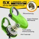 Fida Retractable Dog Leash, 16 ft Dog Walking Leash for Small Dogs up to 26lbs, 360¡ã Tangle Coffee/Brown Fida Retractable Dog Leash, 16 ft Dog Walking Leash for Small Dogs up to 26lbs, 360¡ã Tangle Coffee/Brown