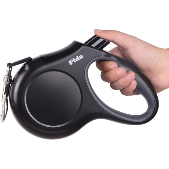 Fida Retractable Dog Leash, 16 ft Dog Walking Leash for Small Dogs up to 26lbs, 360¡ã Tangle Coffee/Brown Fida Retractable Dog Leash, 16 ft Dog Walking Leash for Small Dogs up to 26lbs, 360¡ã Tangle Coffee/Brown
