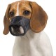 Flamingo Nylon Muzzle for Dogs 39-51cm Size XS (15cm)