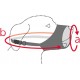 Flamingo Spec Nylon Muzzle for Dogs 32 cm 71 cm Flamingo Spec Nylon Muzzle for Dogs 32 cm 71 cm