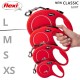Flexi - Rollleine Classic Band Rot - 8 mtr bis 50 kg Flexi - Rollleine Classic Band Rot - 8 mtr bis 50 kg