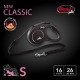 Flexi CL10T5.250.R Retractable Dog Lead, Classic Design, 4.88 m, Small, Red Flexi CL10T5.250.R Retractable Dog Lead, Classic Design, 4.88 m, Small, Red