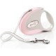 Flexi Classic Retractable Dog Leash (Strap), Ergonomic, Durable and Tangle-Free, 3 m, Small, Pink/Pink Flexi Classic Retractable Dog Leash (Strap), Ergonomic, Durable and Tangle-Free, 3 m, Small, Pink/Pink