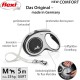 Flexi Comfort Retractable Lead 8 m Black Flexi Comfort Retractable Lead 8 m Black