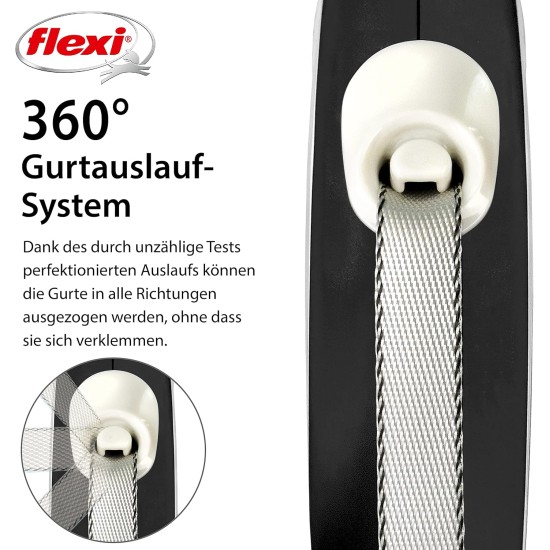 Flexi Comfort Retractable Lead 8 m Black Flexi Comfort Retractable Lead 8 m Black