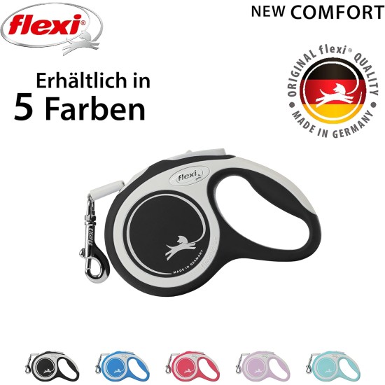 Flexi Comfort Retractable Lead 8 m Black Flexi Comfort Retractable Lead 8 m Black