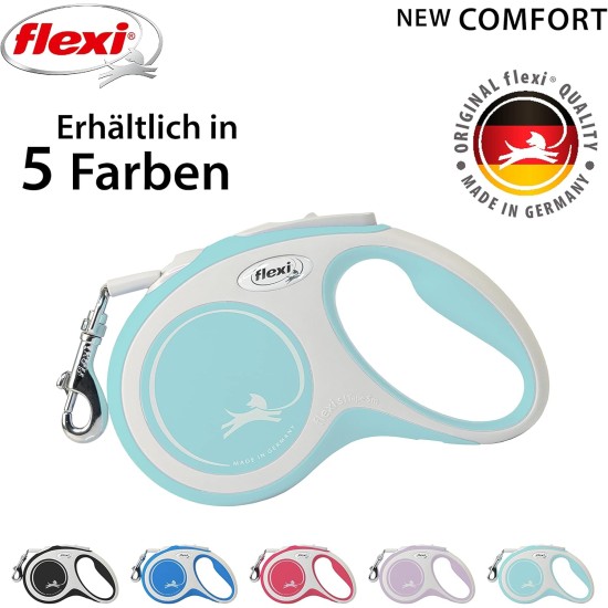 Flexi Comfort Retractable Lead 8 m Black Flexi Comfort Retractable Lead 8 m Black