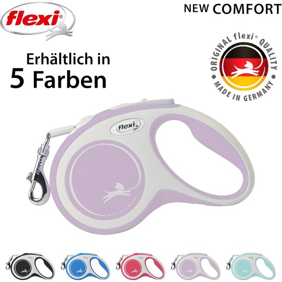 Flexi Comfort Retractable Lead 8 m Black Flexi Comfort Retractable Lead 8 m Black