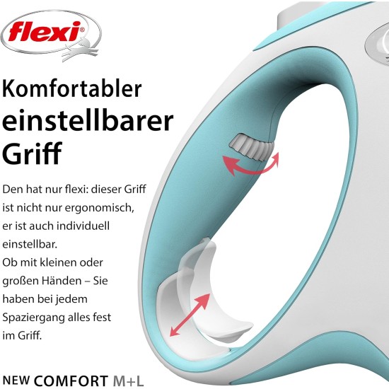 Flexi Comfort Retractable Lead 8 m Black Flexi Comfort Retractable Lead 8 m Black